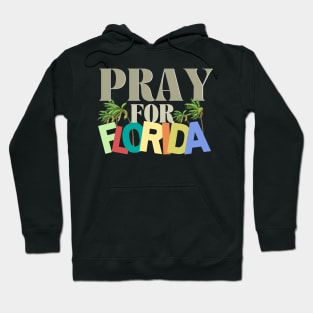 Pray for Florida Hurricane Ian Hoodie